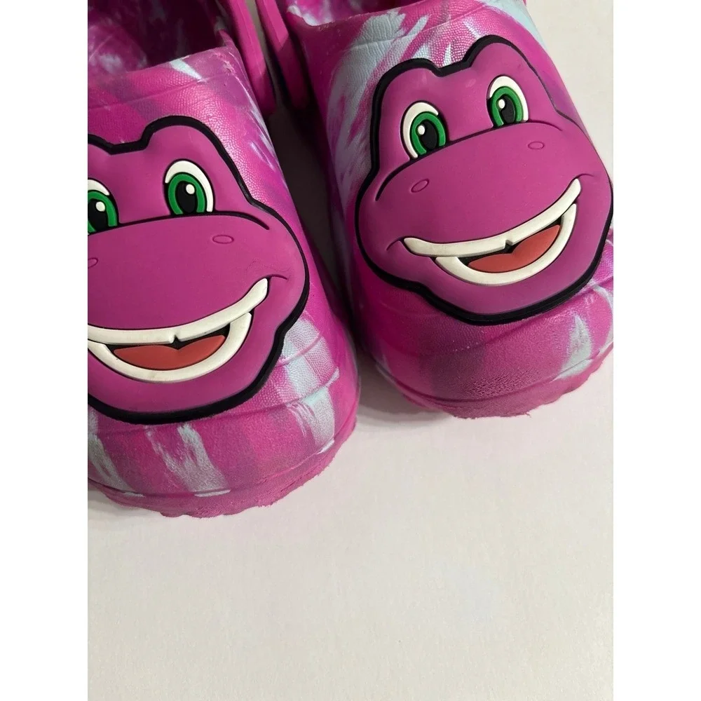 Barney Sandals (sz. 7/8) 90s Barney the Purple Dinosaur